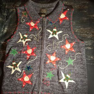 Christmas Grey Vest Designers Originals Studio Joy